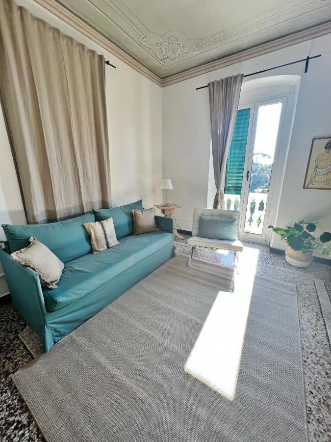 Tripla finestra sul mare Appartamento Camogli Esterno foto